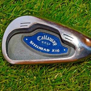 Callaway	SteelHead X-16	4 Iron	RH	38.5"	Graphite	Firm	New Grip
