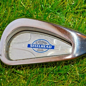 Callaway	SteelHead X-14 Irons	4 Iron	RH	38.5"	Graphite	Regular	New Grip