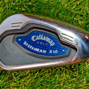 Callaway	SteelHead X-16	6 Iron	RH	37.5"	Steel	Stiff	New Grip