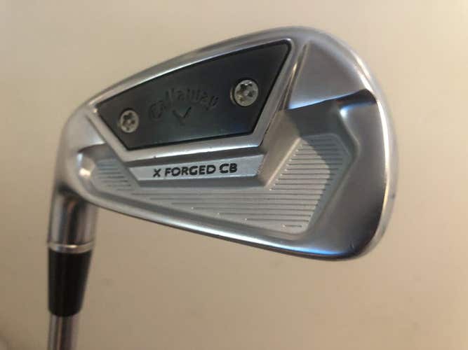 Callaway X Forged CB 7 Iron, Stiff Steel, Left Handed, Authentic Demo/Fitting