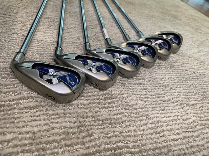 Men's Right Handed Regular Flex Steel Shaft X-18 Iron Set