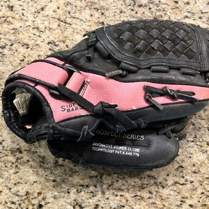 MIZUNO Prospect GPP1105 YOUTH 11" Fast Pitch Softball Glove Black/Pink