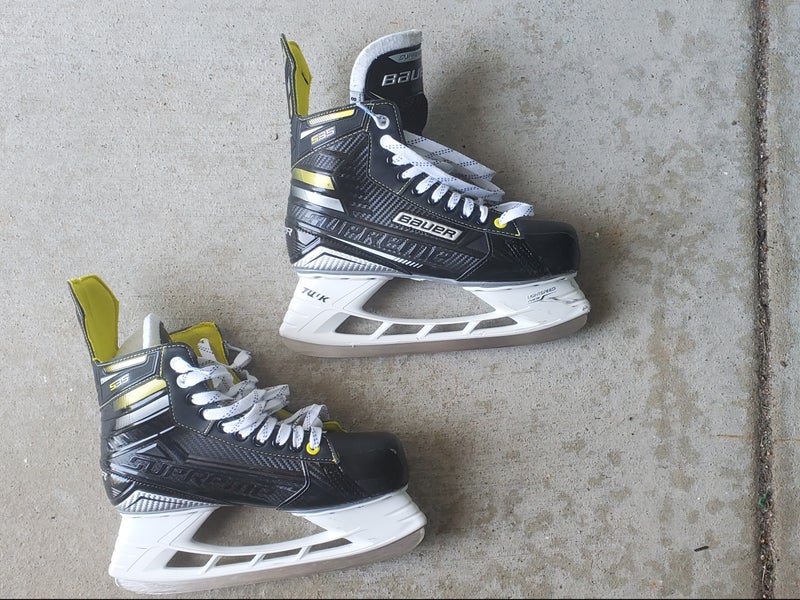 Senior Used Bauer Supreme S35 Hockey Skates Regular Width Size 8