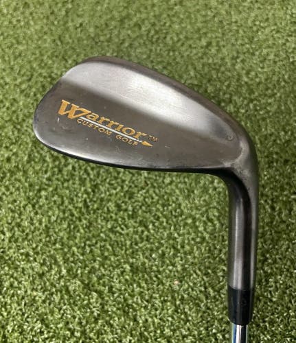 Warrior Custom Golf Gap Wedge 52*  / RH ~35.75" / Stiff Steel/ Nice Grip /jj4146
