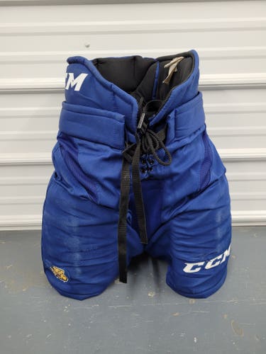 Used HP31 Hockey CCM Medium Pro Stock Blue Pants
