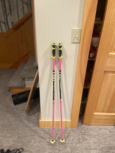Leki pink race poles
