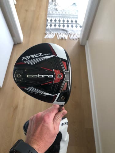 Men's Right Handed Extra Stiff Flex 9 Degree Adjustable  Loft RADSpeed Driver