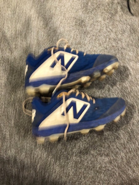 Blue Men's Molded Cleats Low Top 4040