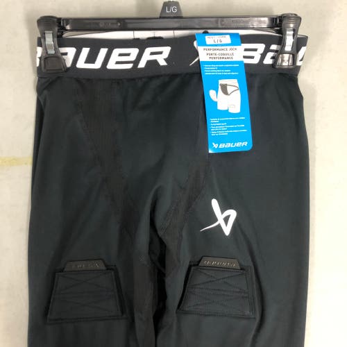 NEW Bauer mens large Performance Jock Pants