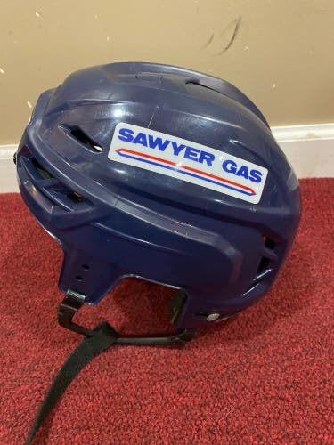 Jacksonville Icemen Small CCM Pro Stock Tacks 710 Helmet Item#JKH710