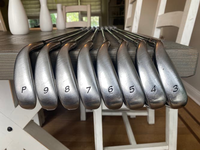 Men's Left Hand Regular Flex Steel Shaft Rac HT Iron Set