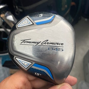 Tommy Armour 845 / 3 Wood 15 Deg In Right Handed  Graphite