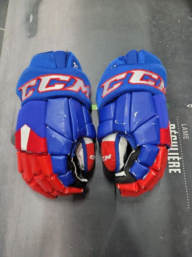 Used CCM HG42 Gloves 14" Pro Stock