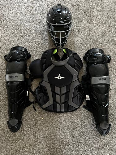 All Star System 7 Axis Catcher's Set