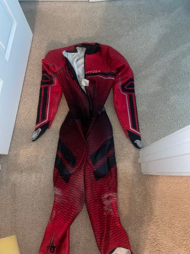 Used Large Spyder Ski Suit FIS Legal