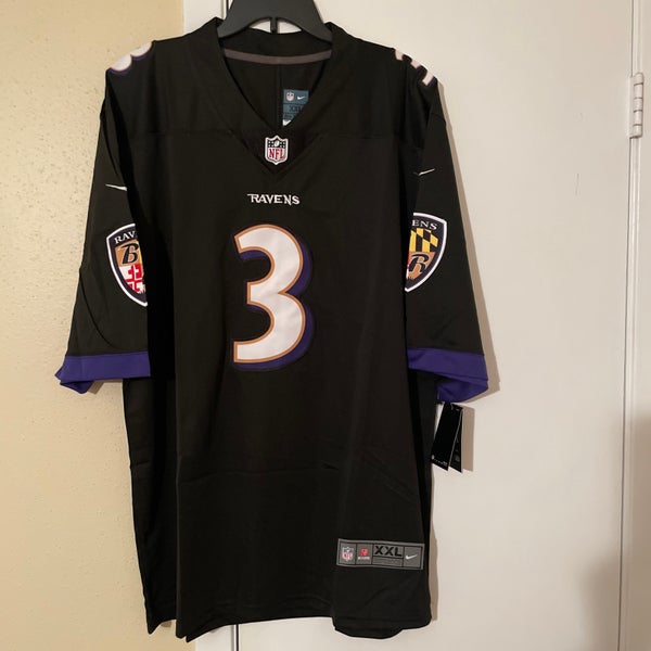 Baltimore Ravens Nike Game Road Jersey - White - Odell Beckham Jr