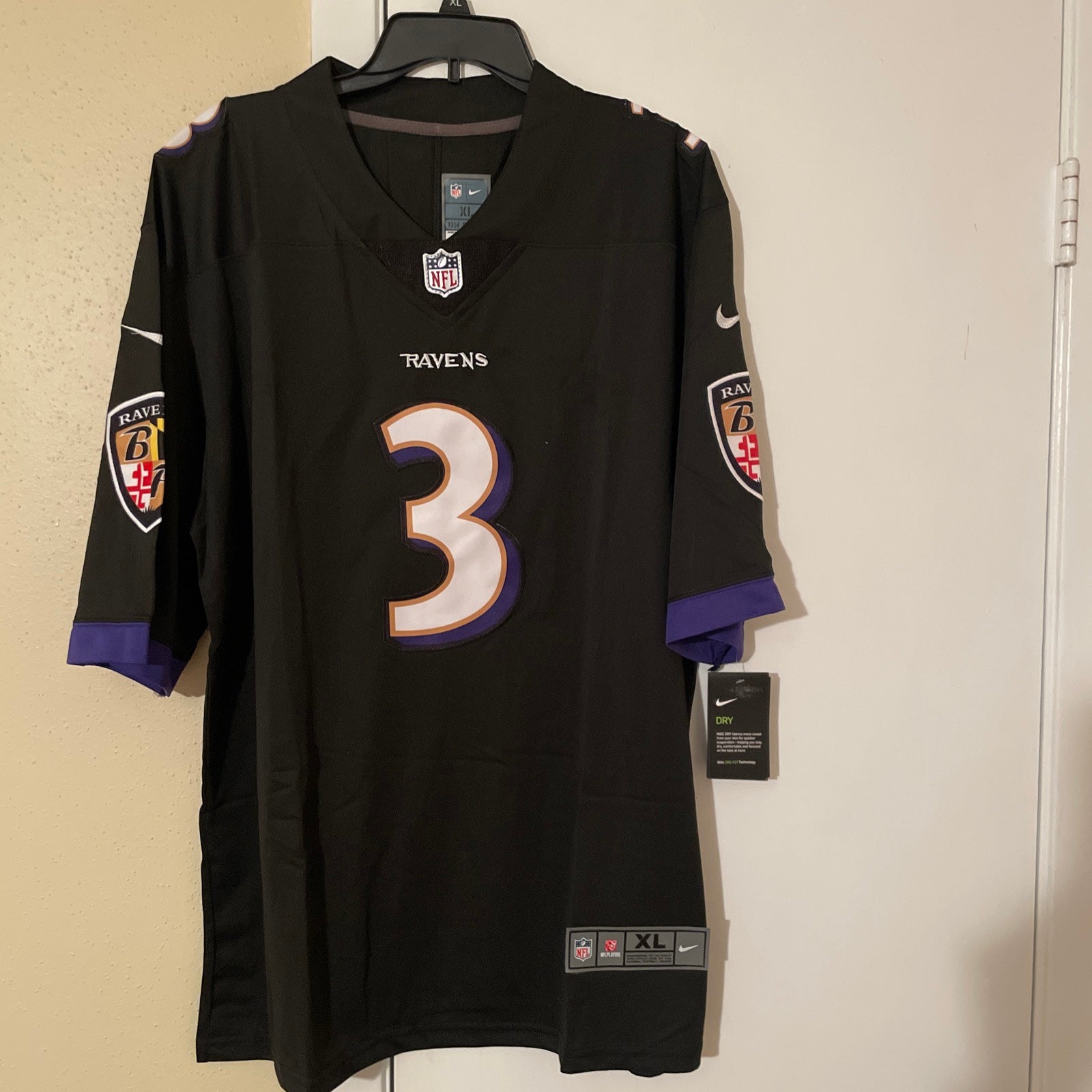 Brand New Baltimore Ravens Odell Beckham Jr Jersey with Tags - Size Men's  XL