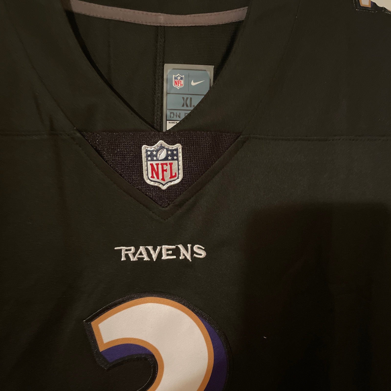 Brand New Baltimore Ravens Odell Beckham Jr Jersey with Tags - Size Men's  XL