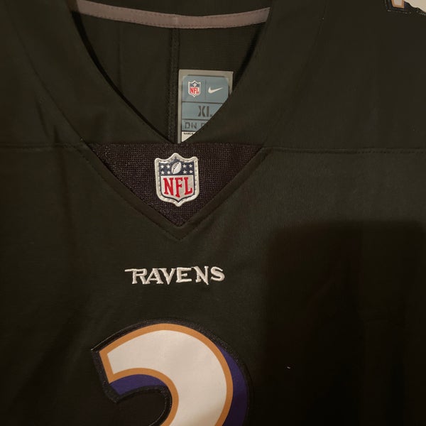 Men's Baltimore Ravens Odell Beckham Jr. Nike Purple Game Jersey