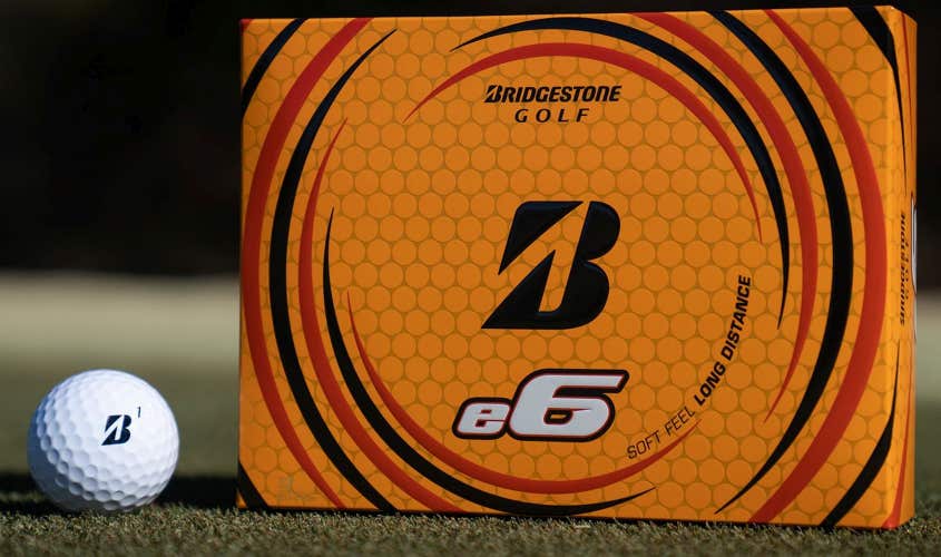 Bridgestone e6 Golf Balls (12pk, WHITE, 2021) Soft Feel, Long Distance NEW