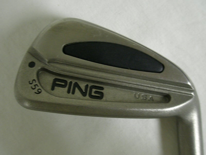 Fer De Golf Ping S59 N°6 - Droitier - Manche Acier Rigide (stiff) - Angle Noir - Occasion