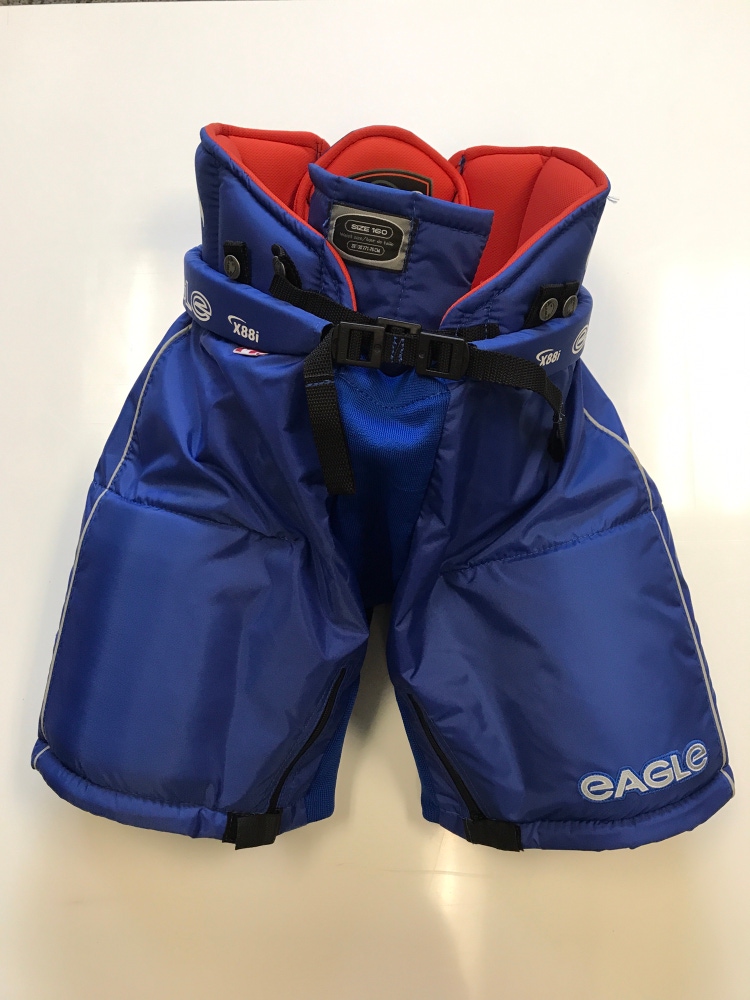 Eagle X88i Hockey Player Pants Size 160 Royal Blue