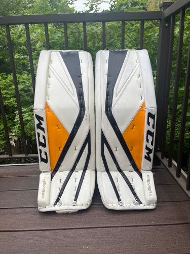 Used Hutton Pro Return CCM Premier II Pads