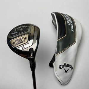 Callaway Great Big Bertha 23 5 Fairway Wood 18* Mamiya Helium 4F1 Ladies RH HC