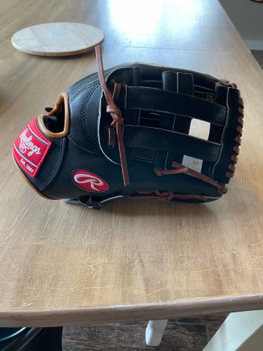 Used Right Hand Throw 12.75" Heart of the Hide Baseball Glove