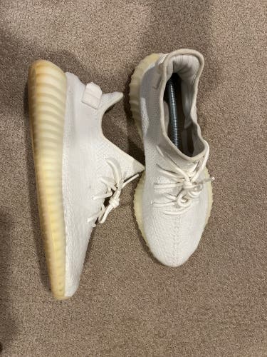 White Used Size 12 Adidas Yeezy Boost 350 V2