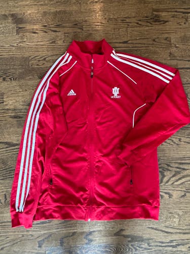 Indiana University Mens Hockey Team Issued Track Suit