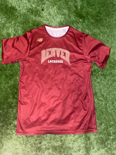 Denver Pioneers Lacrosse New Balance Dry-Fit Shirt