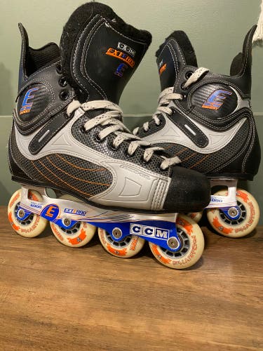 CCM externo bandit roller hockey skates 12