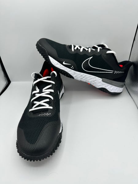 Nike Alpha Huarache Elite 2 Black White Baseball Cleats Sz 15 NEW CI2227 001