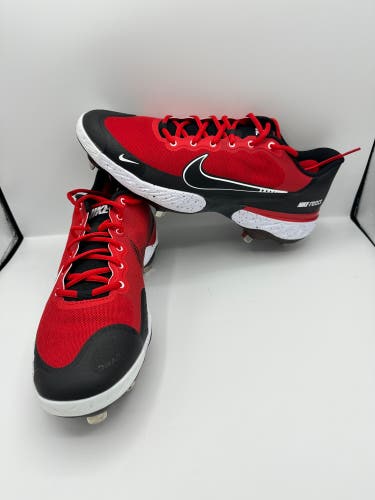 Nike Alpha Huarache Elite 3 Low Red Baseball Cleats CK0746-602 Men’s Size 11.5