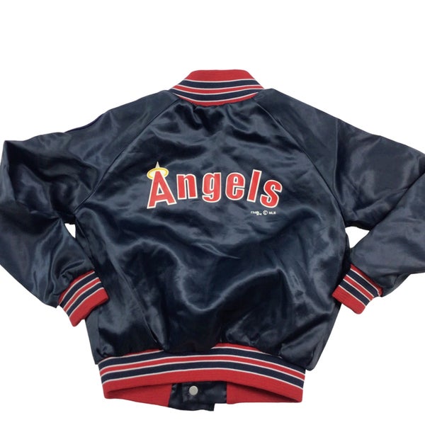 Vintage California Angels MLB Starter Satin Jacket NOS Still with Tags  Youth L