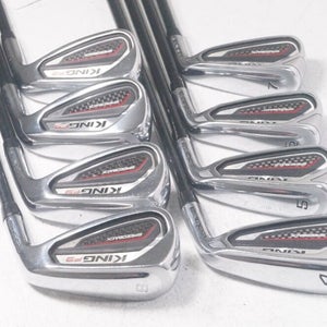 Cobra King F9 Speedback 4-PW,GW Iron Set RH Regular Flex Atmos Graphite # 157195