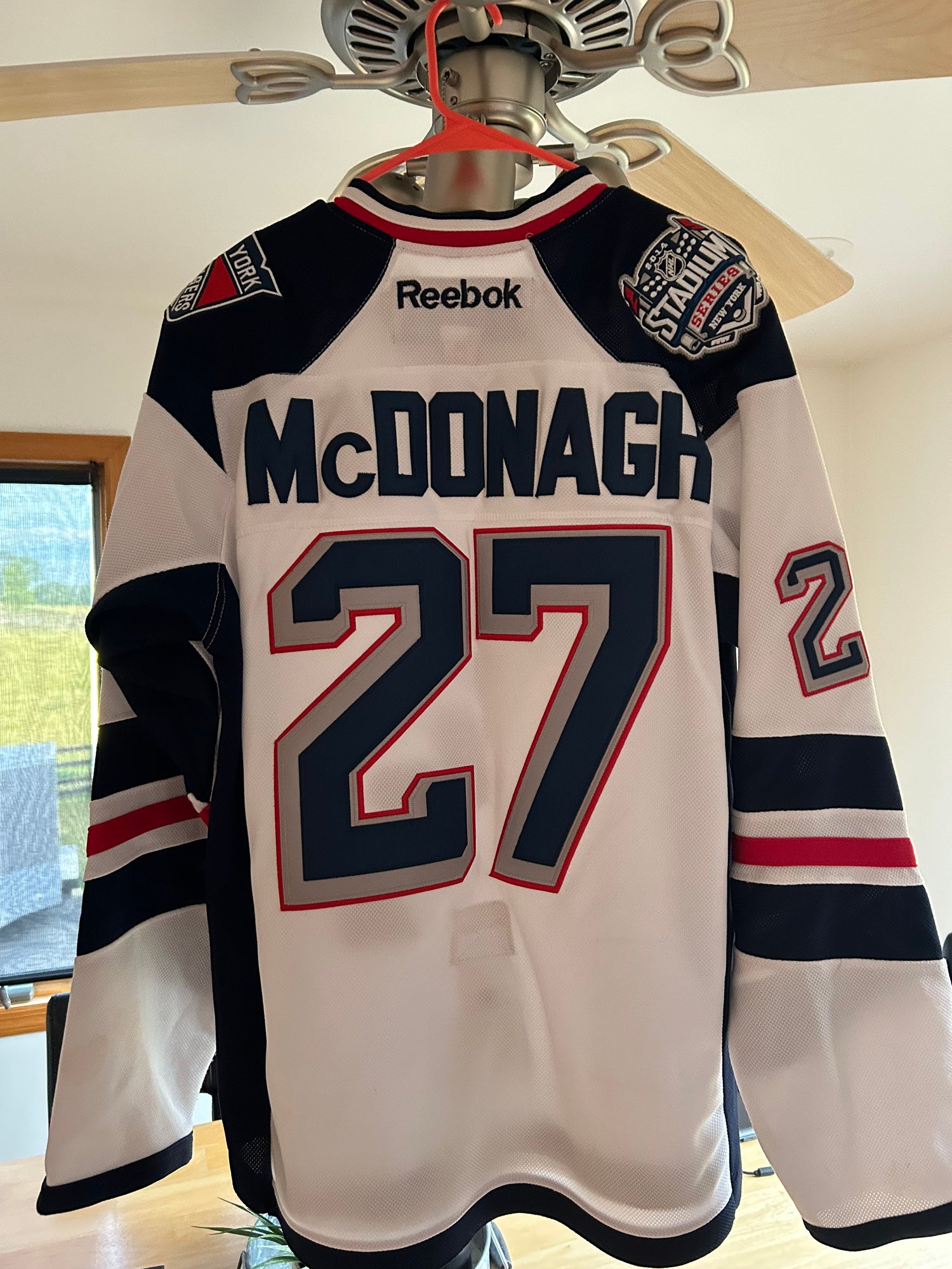 Nhl New York Rangers Winter Classic Hockey Jersey #27 Mcdonagh