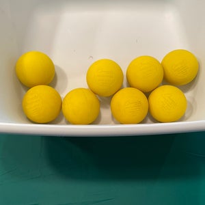 8 pack of gently used Lacrosse balls