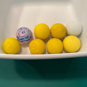 8 pack of used lacrosse balls-lot 2