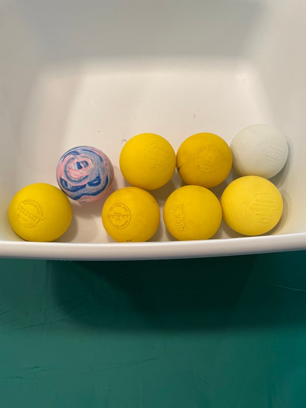 8 pack of used lacrosse balls-lot 2