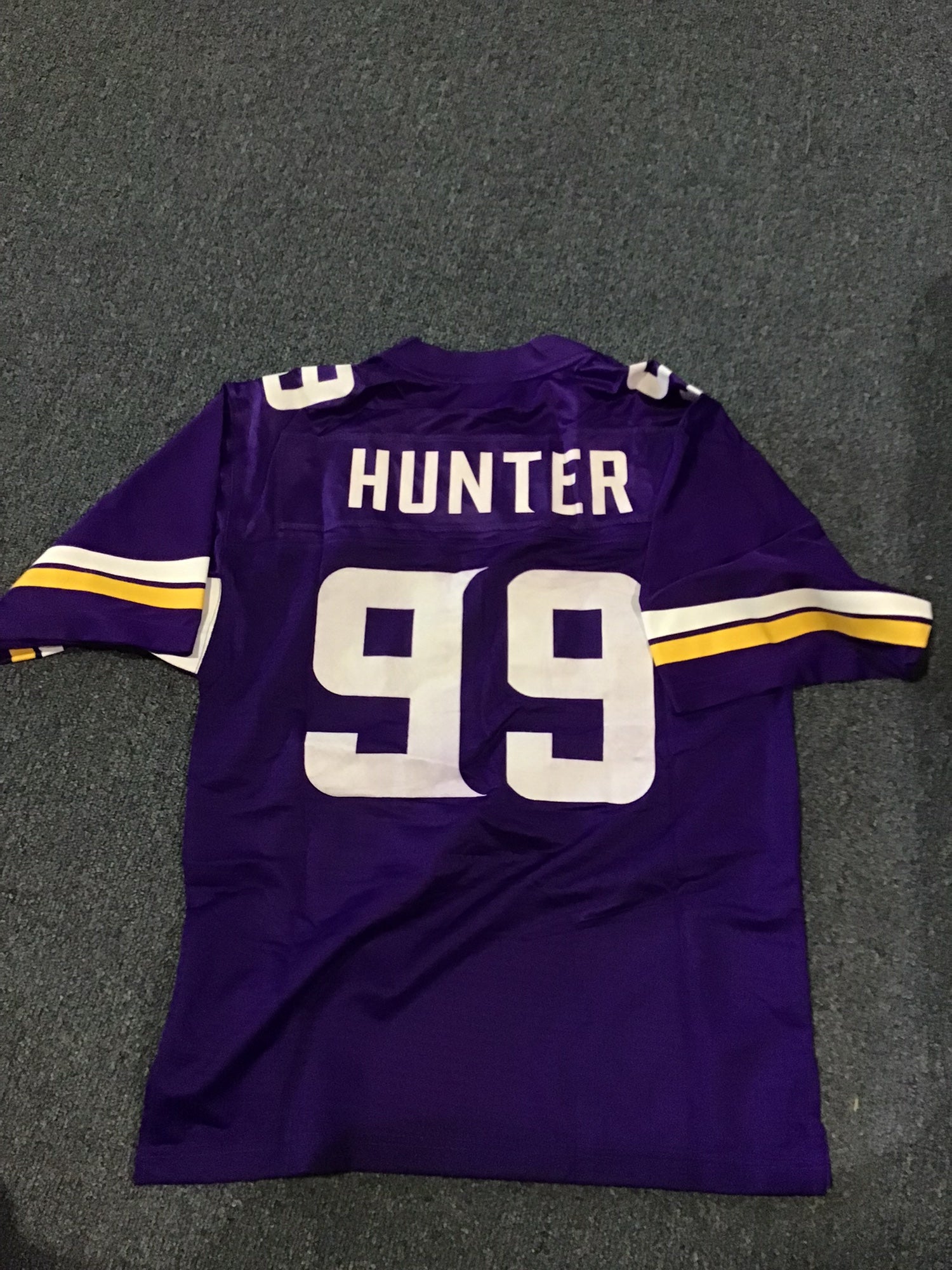 Nike Minnesota Vikings #99 Danielle Hunter Purple Team Color Men's