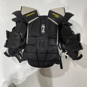 Used Large Warrior Pro Stock Ritual XP Goalie Chest Protector