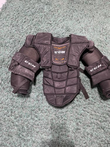 Used Large CCM Pro Stock Goalie Chest Protector