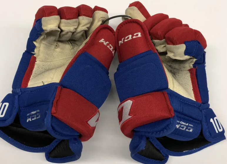 CCM HG97 Pro Stock Custom Hockey Gloves 14 UML NCAA NEW (2) - DK's Hockey  Shop