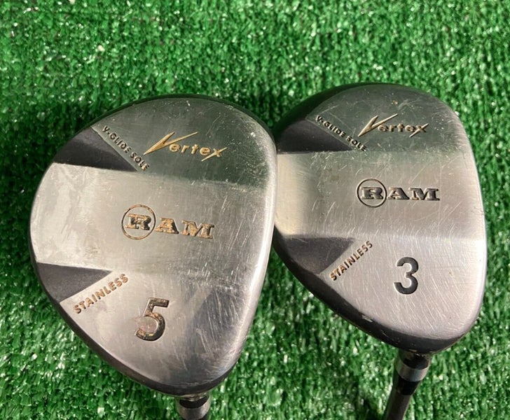 RAM Vertex Fairway Wood Set 3W/15* 5W/19* RH Regular