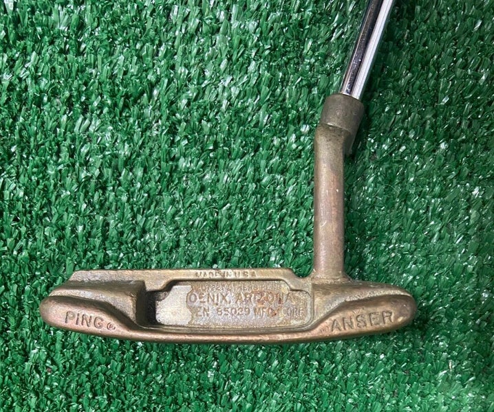 LEFT-HANDED Karsten Dalehead Ping Anser Slotted Phoenix Putter LH VINTAGE /P178
