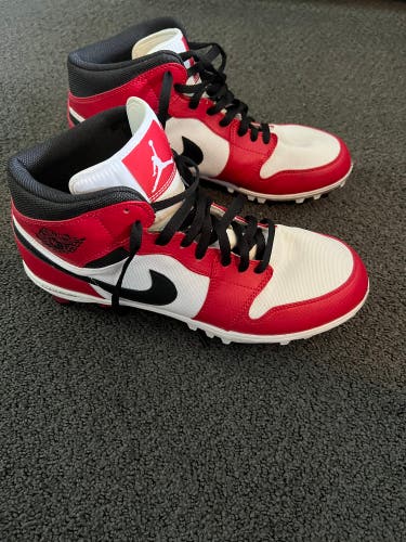 Adult Size 11.5 (Women's 12.5) Air Jordan Cleats