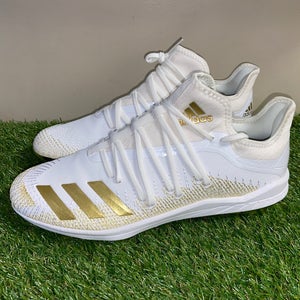 *SOLD* Adidas Adizero Afterburner 6 Gold Men's Size 11 Baseball Cleats DB3434 NEW