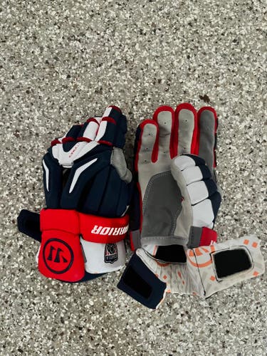 USA Warrior Burn Pro Lacrosse Gloves 13"